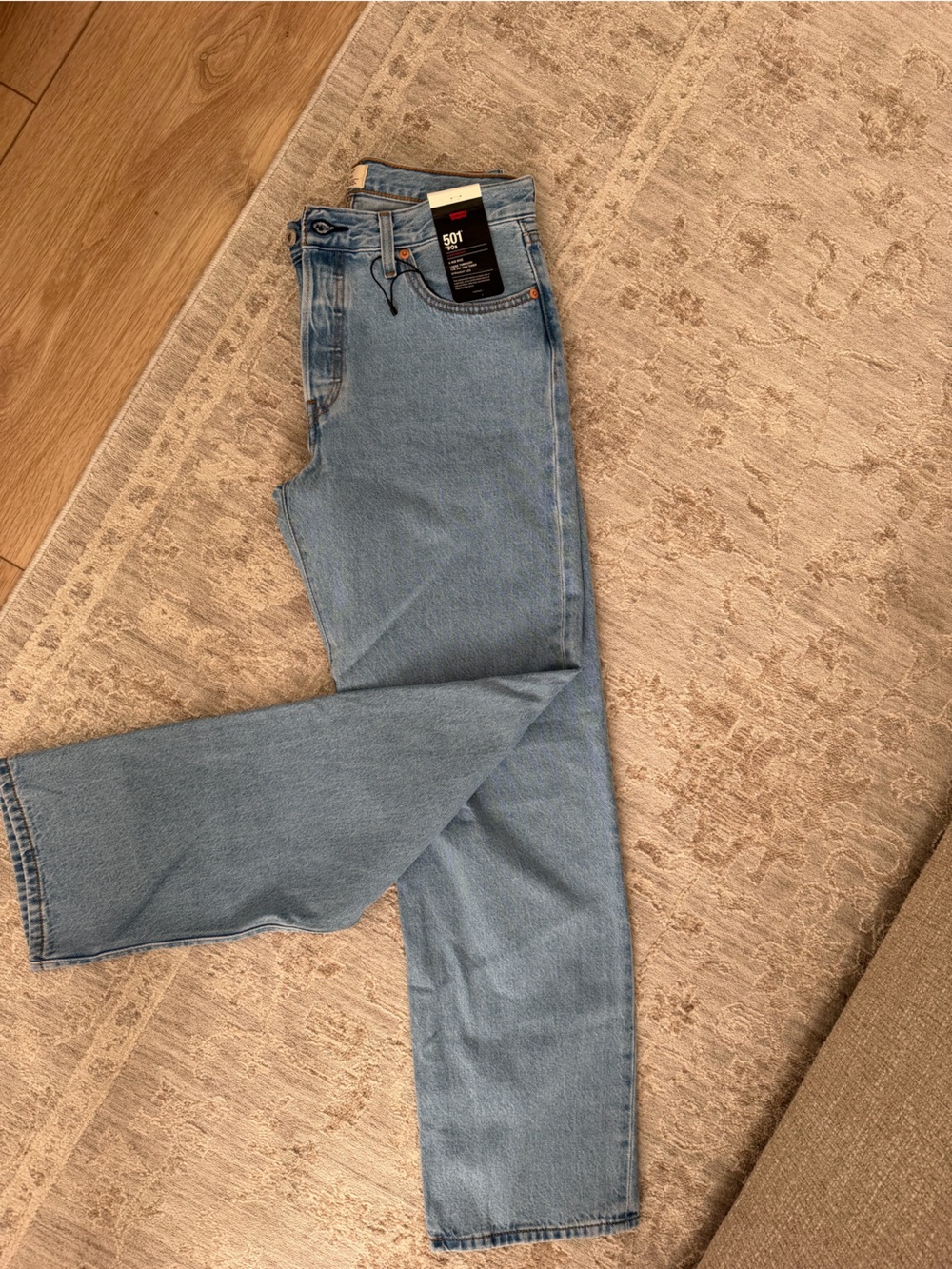 Levi's Women's Straight Leg Jeans - Light Blue Wash